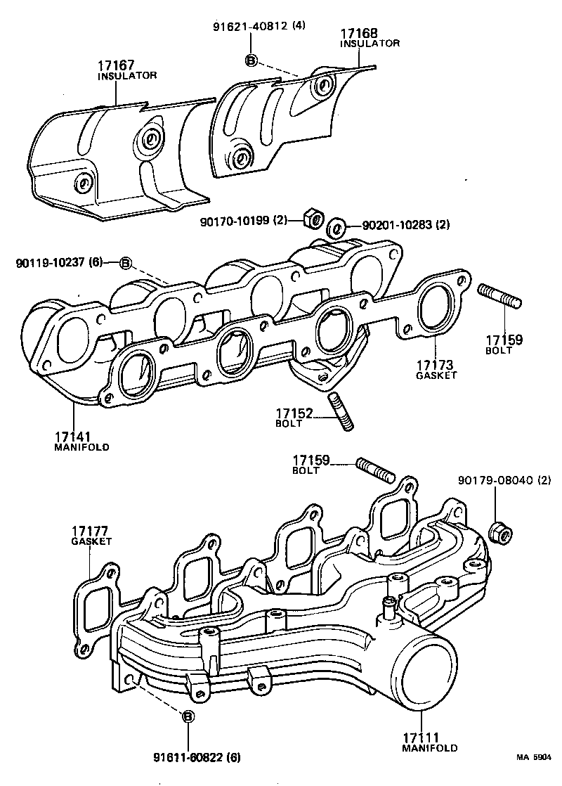  HIACE VAN COMUTER |  MANIFOLD