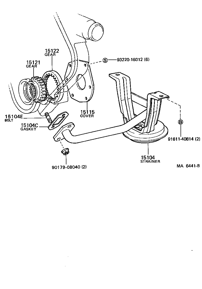  HIACE VAN COMUTER |  ENGINE OIL PUMP