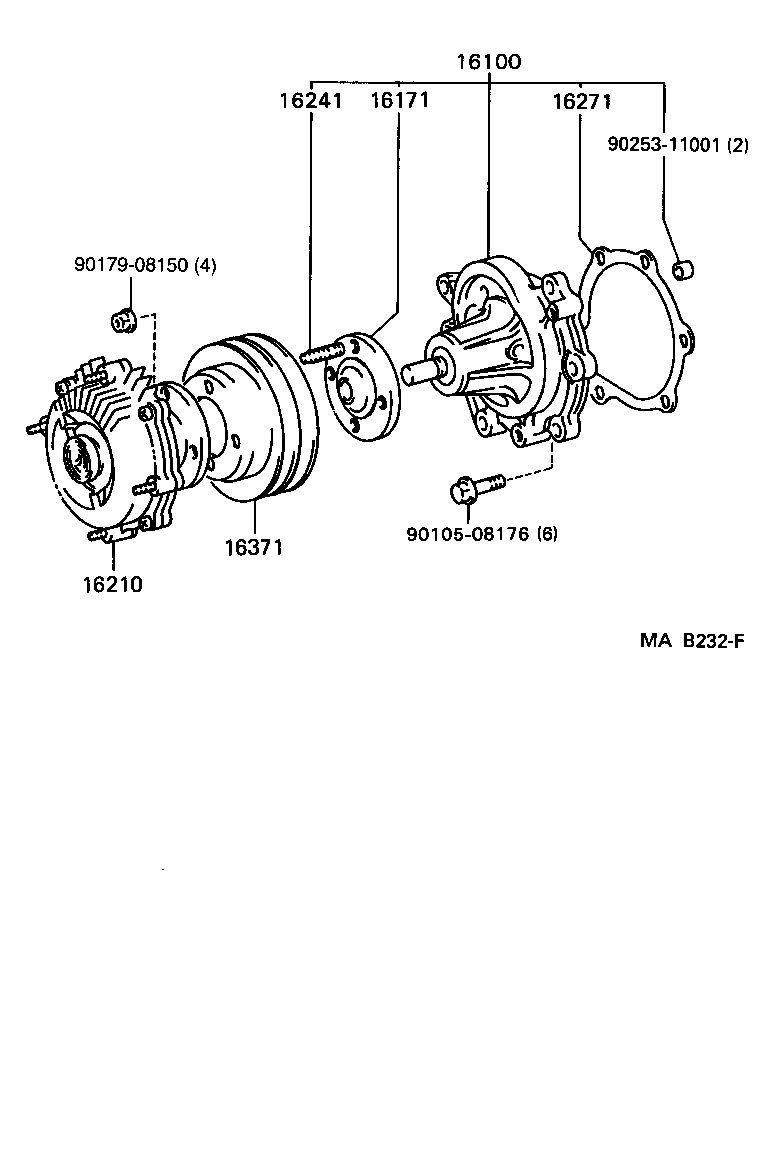  HILUX |  WATER PUMP