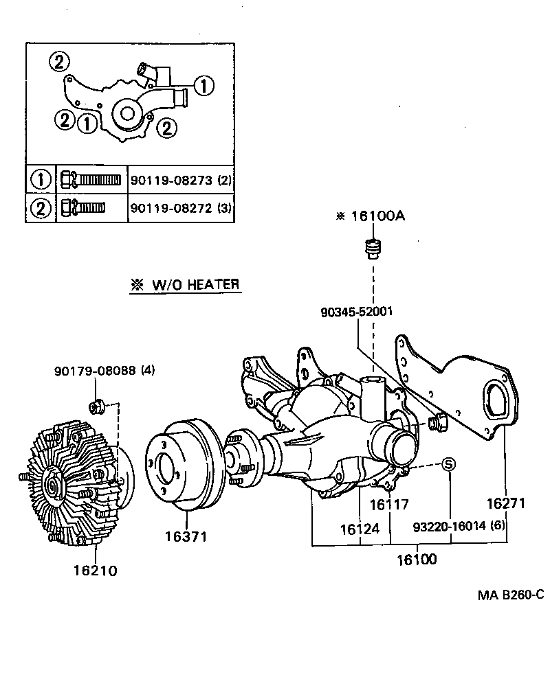  DYNA 200 |  WATER PUMP