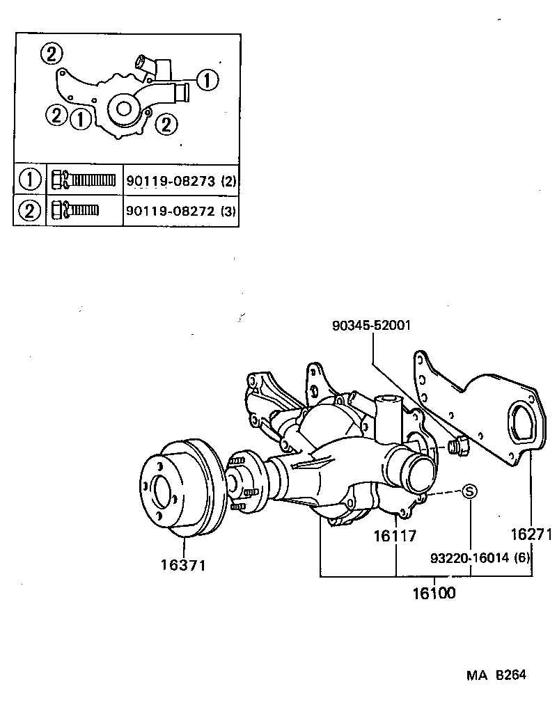  LAND CRUISER 70 |  WATER PUMP