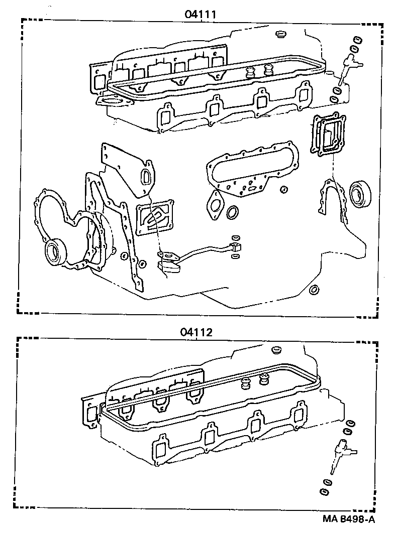  DYNA 200 |  ENGINE OVERHAUL GASKET KIT