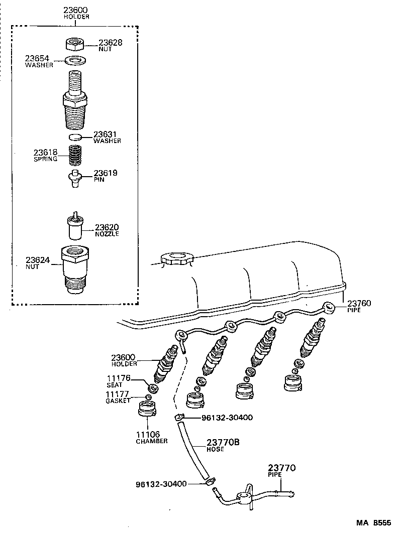  LAND CRUISER 70 |  INJECTION NOZZLE