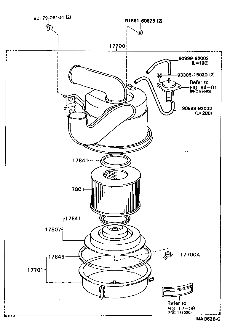  DYNA 200 |  AIR CLEANER