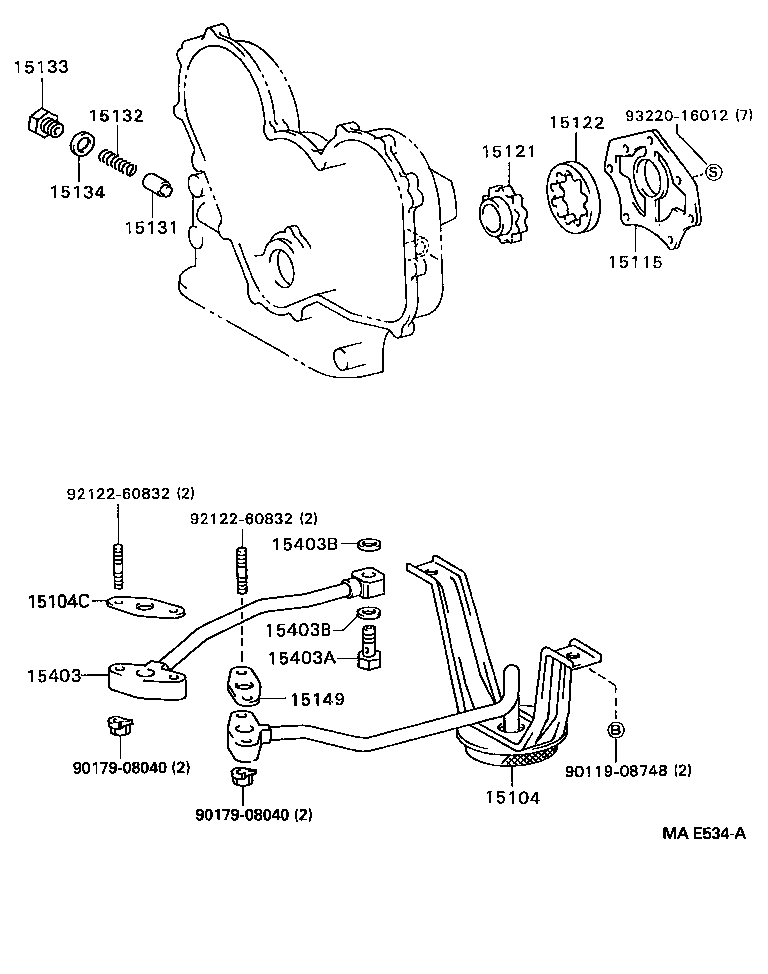  DYNA 200 |  ENGINE OIL PUMP