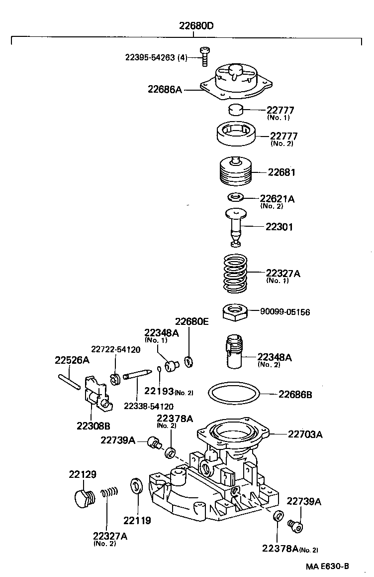  DYNA 200 |  INJECTION PUMP BODY