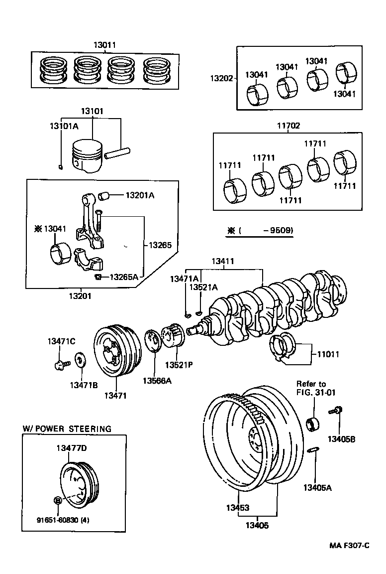  LITEACE VAN WAGON |  CRANKSHAFT PISTON