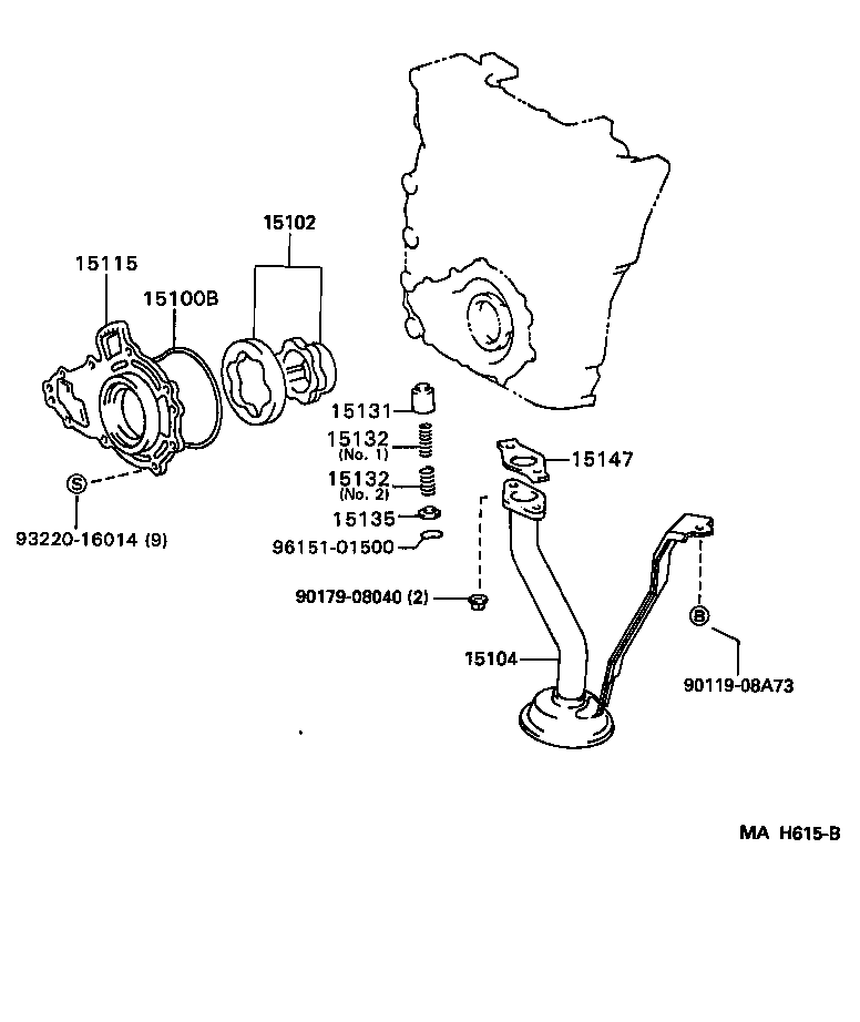  4RUNNER |  ENGINE OIL PUMP