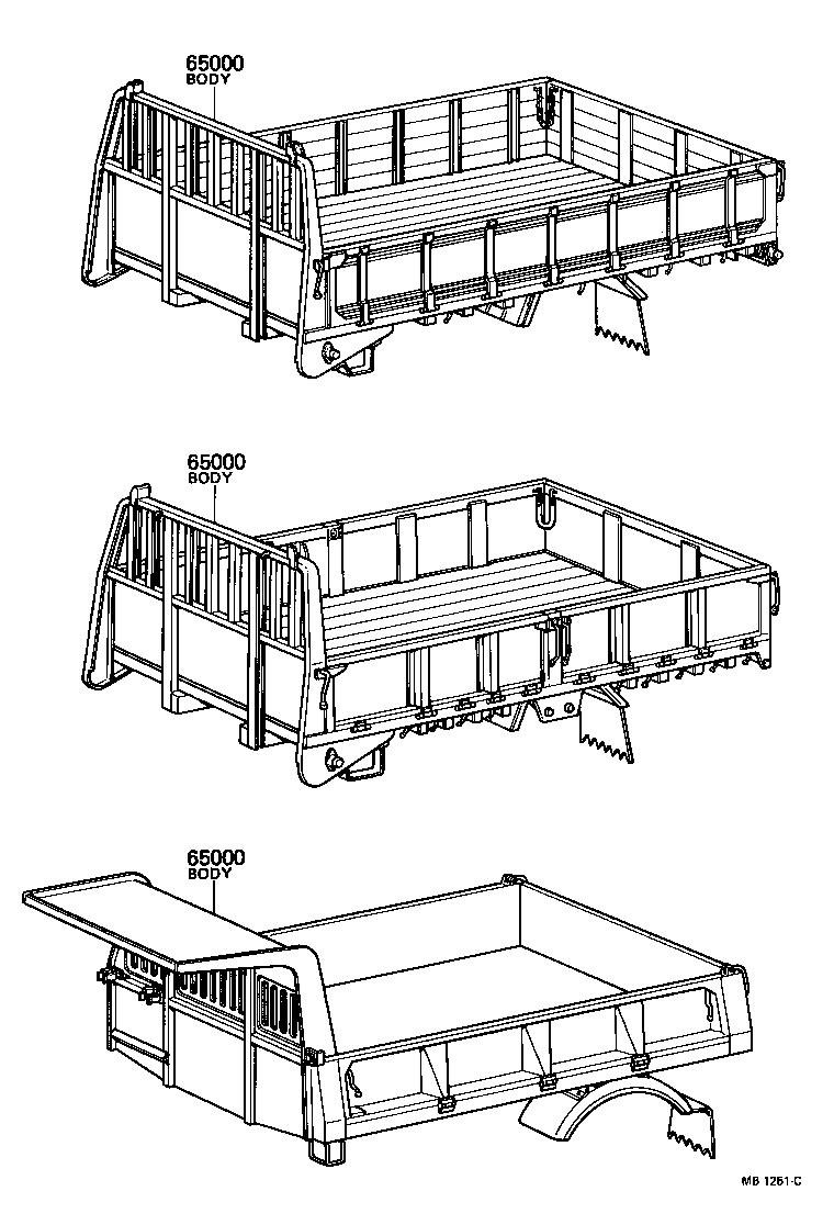  HEAVY DUTY TRUCK |  REAR BODY ASSEMBLY