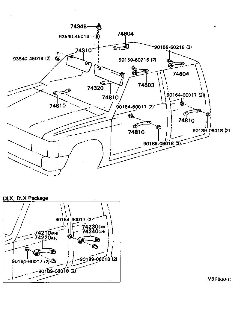  HILUX |  ARMREST VISOR