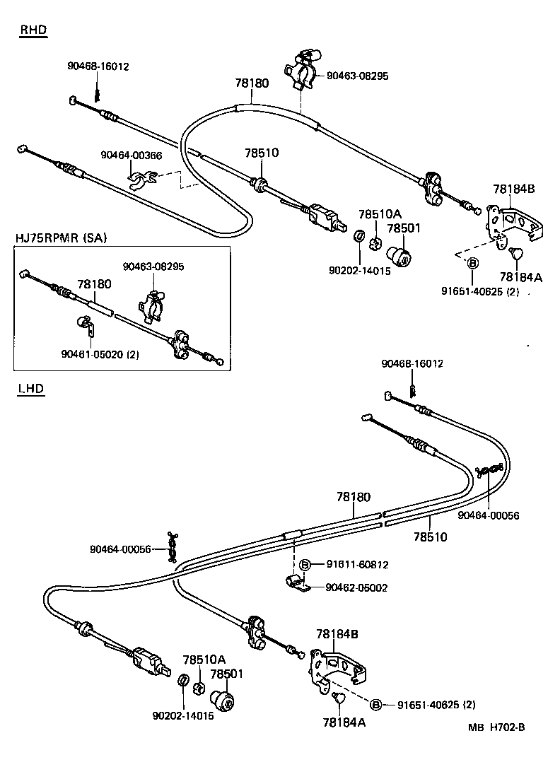  LAND CRUISER 70 |  ACCELERATOR LINK