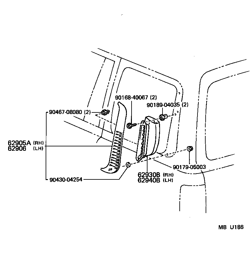  LAND CRUISER 80 |  REAR VENTILATOR ROOF VENTILATOR