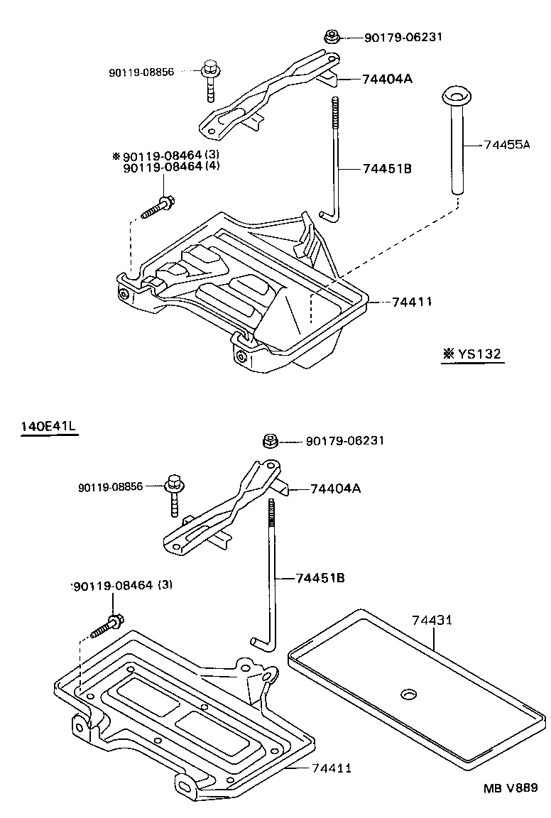  CROWN |  BATTERY CARRIER