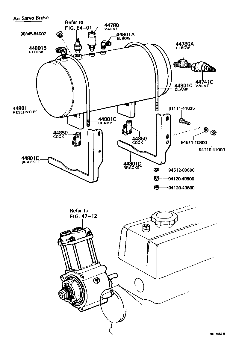  HEAVY DUTY TRUCK |  BRAKE BOOSTER VACUUM TUBE