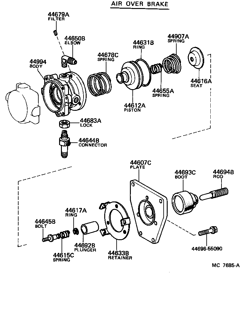  HEAVY DUTY TRUCK |  BRAKE BOOSTER VACUUM TUBE