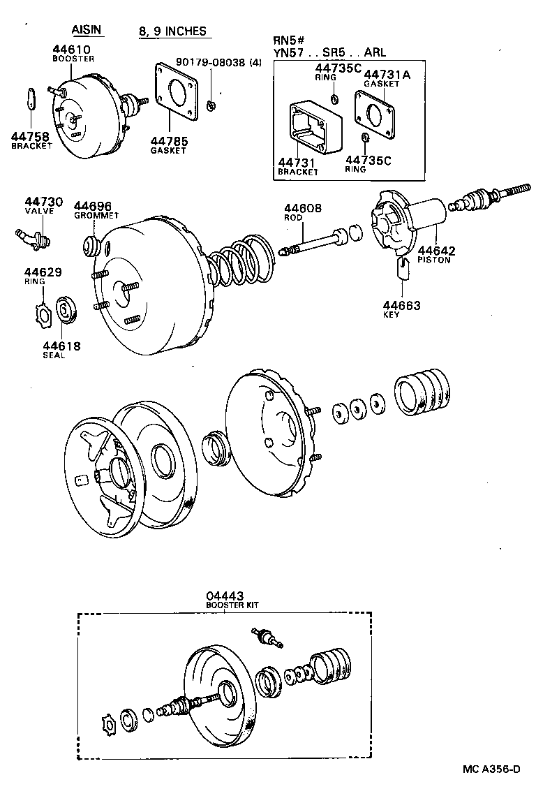  HILUX |  BRAKE BOOSTER VACUUM TUBE