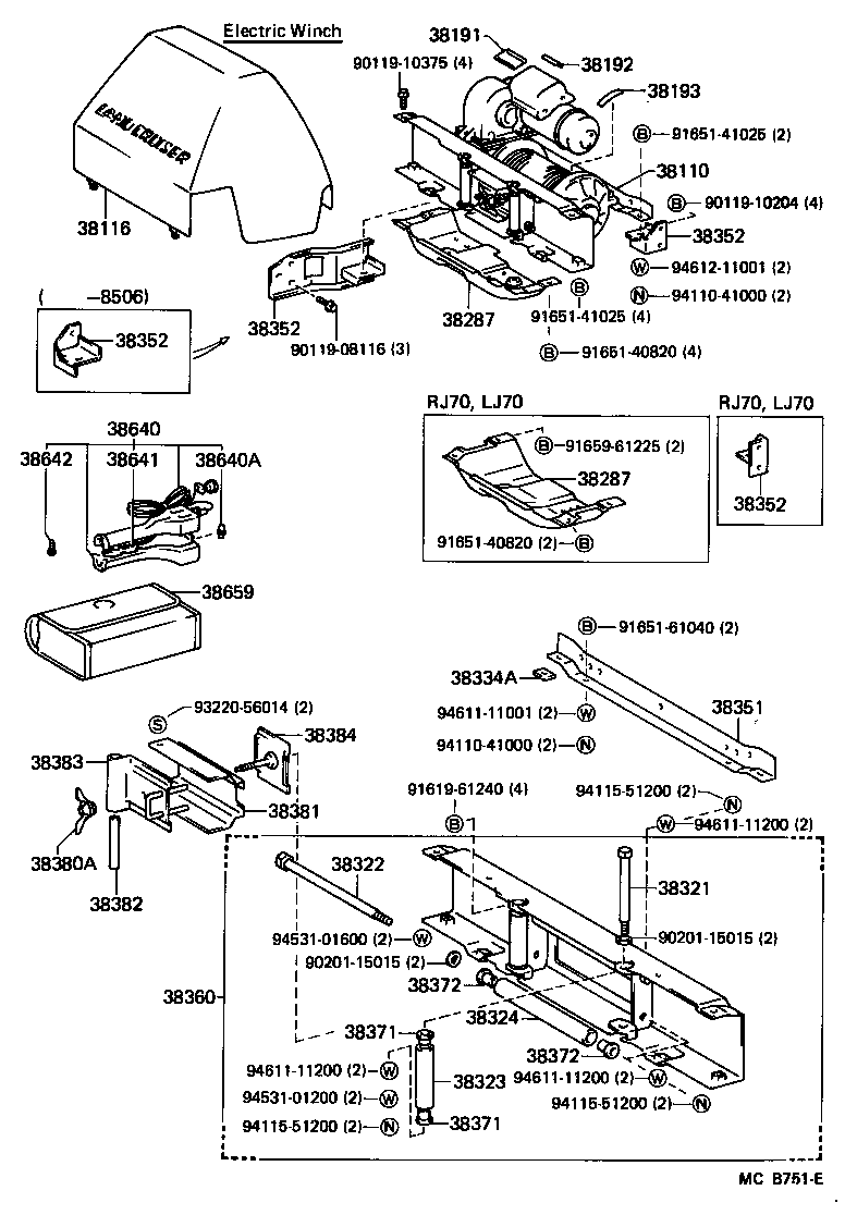  LAND CRUISER 70 |  WINCH