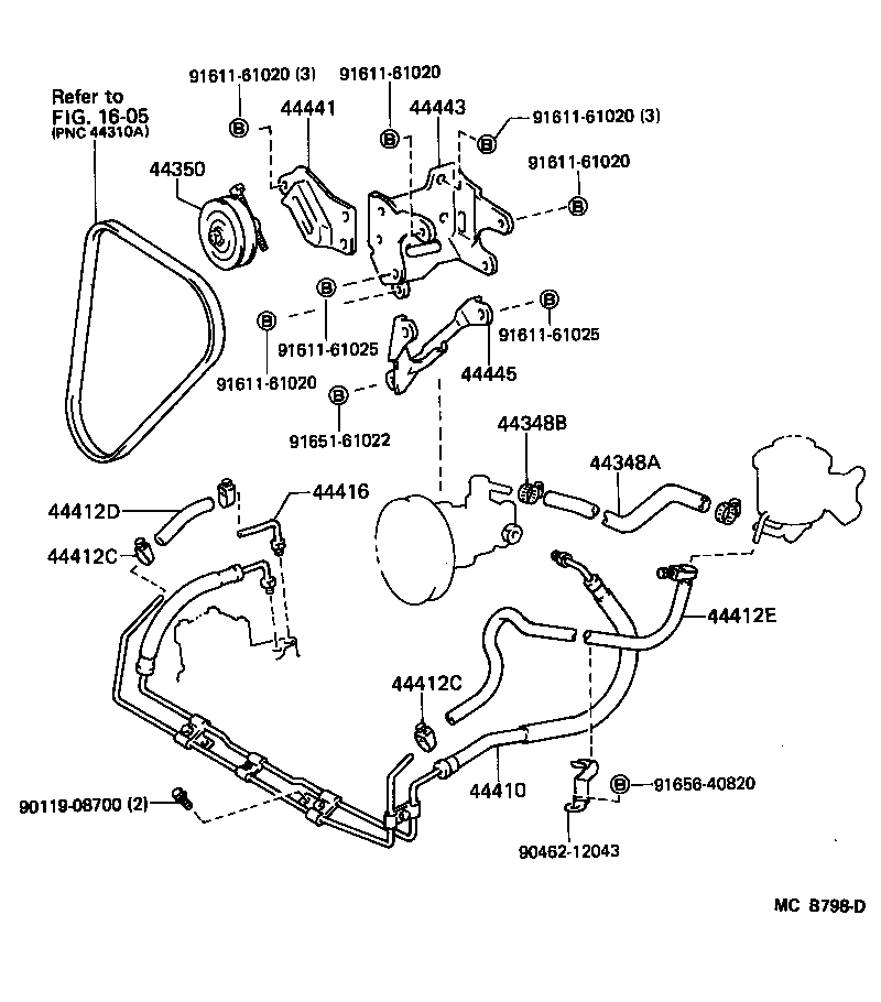  LAND CRUISER 70 |  POWER STEERING TUBE