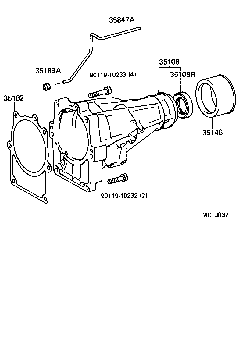  CROWN |  EXTENSION HOUSING ATM