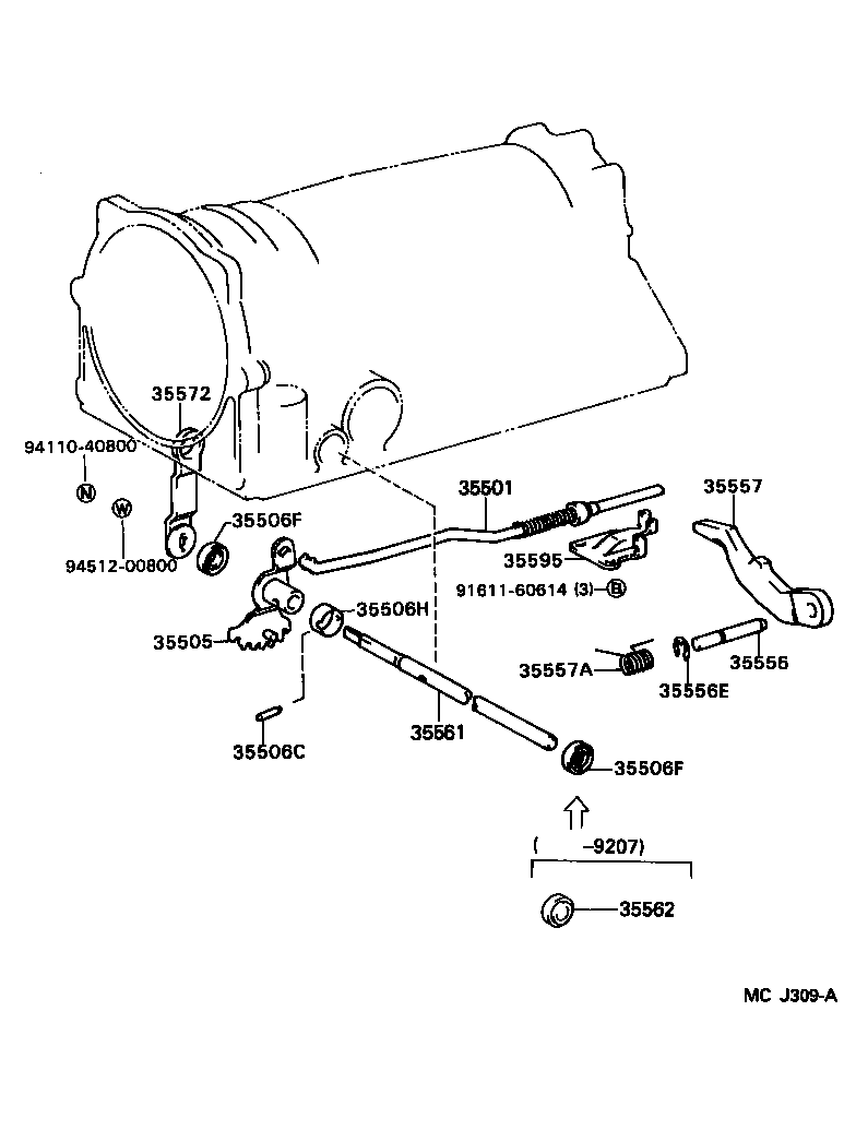  CROWN |  THROTTLE LINK VALVE LEVER ATM