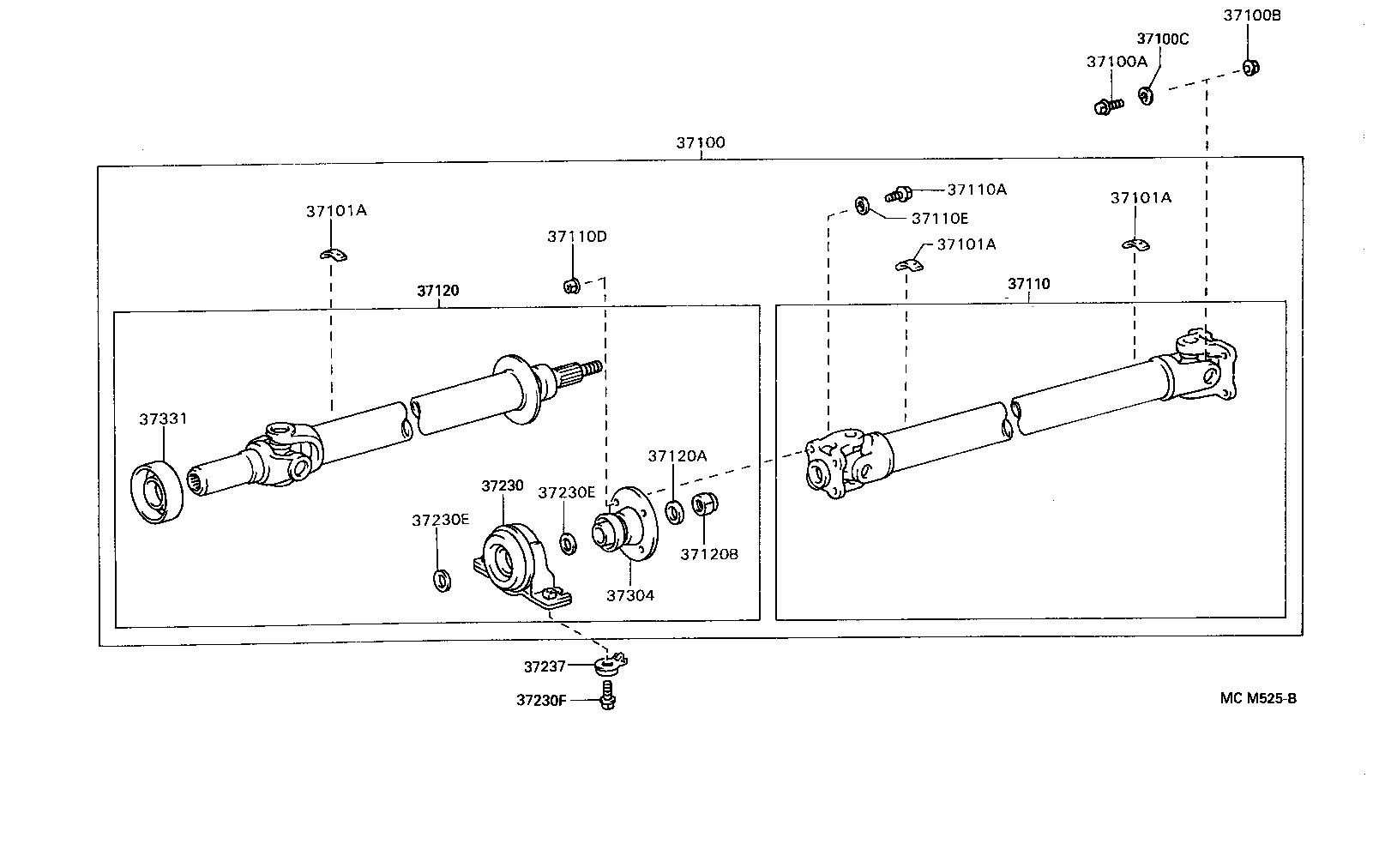  CROWN |  PROPELLER SHAFT UNIVERSAL JOINT