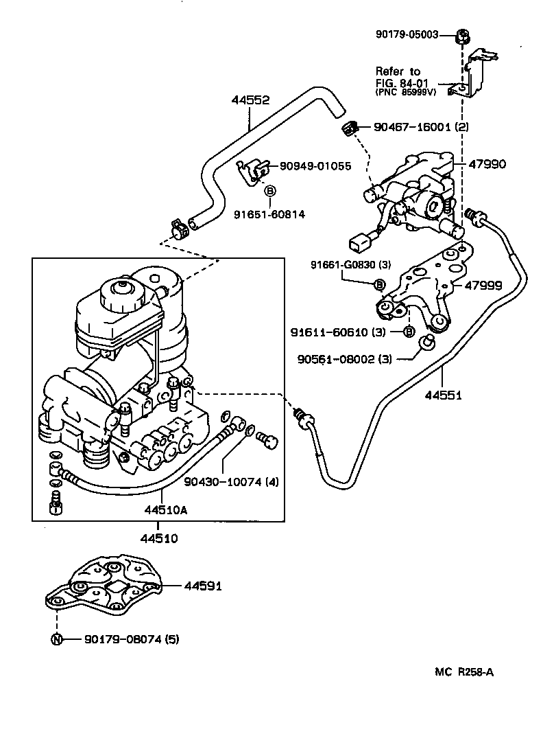  CROWN |  BRAKE TUBE CLAMP