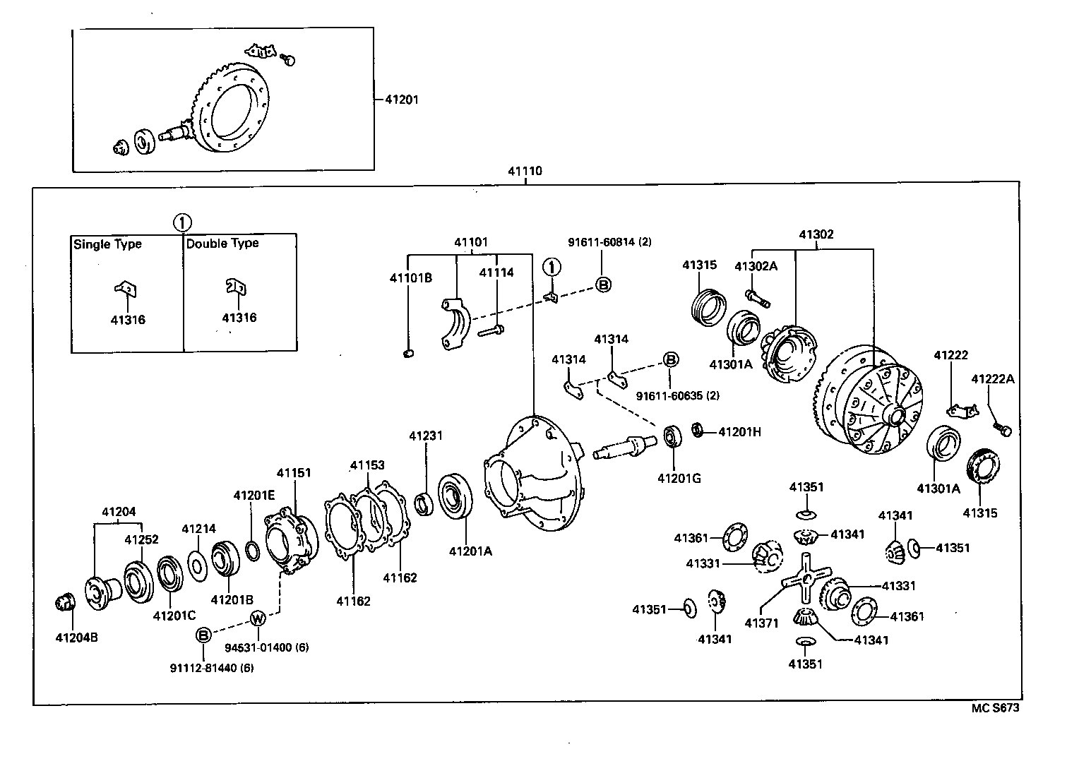 toyota dyna differential #7