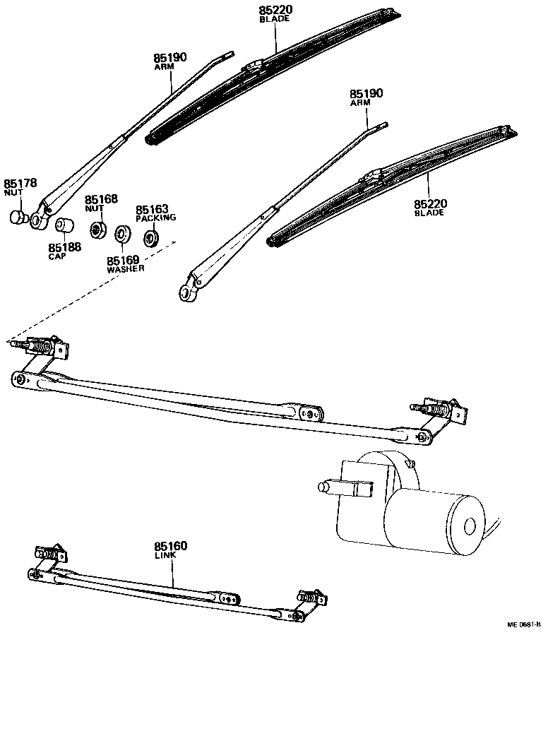  HEAVY DUTY TRUCK |  WINDSHIELD WIPER