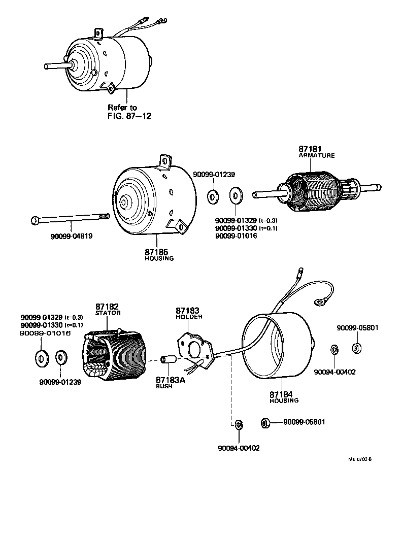  HEAVY DUTY TRUCK |  HEATING AIR CONDITIONING BLOWER MOTOR