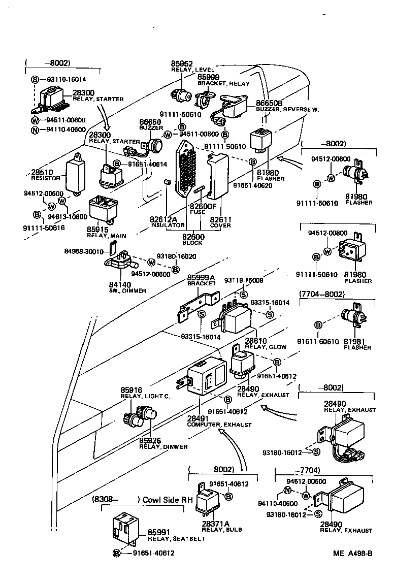  HEAVY DUTY TRUCK |  SWITCH RELAY COMPUTER