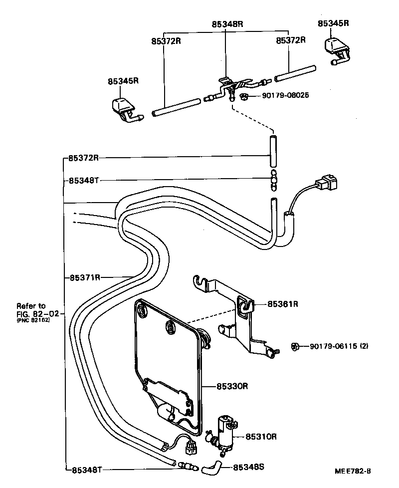  CRESSIDA |  REAR WASHER