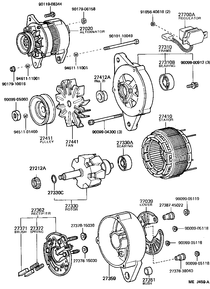  LAND CRUISER 60 |  ALTERNATOR
