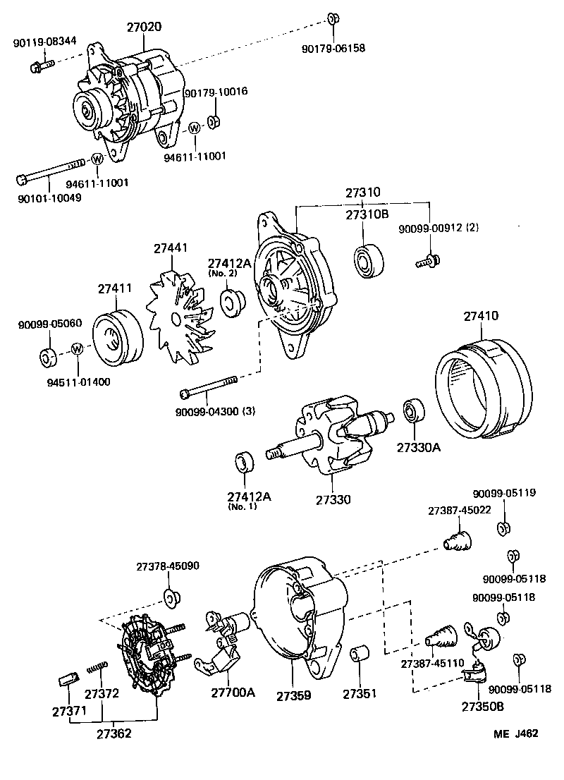  LAND CRUISER 60 |  ALTERNATOR