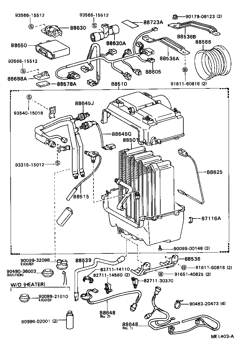  DYNA 200 |  HEATING AIR CONDITIONING COOLER UNIT