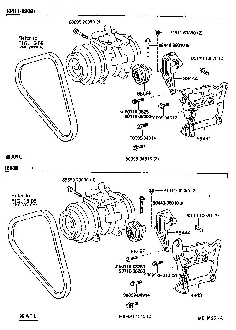  LAND CRUISER 70 |  HEATING AIR CONDITIONING COMPRESSOR