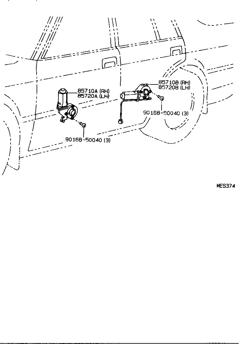  CROWN |  DOOR MOTOR DOOR SOLENOID