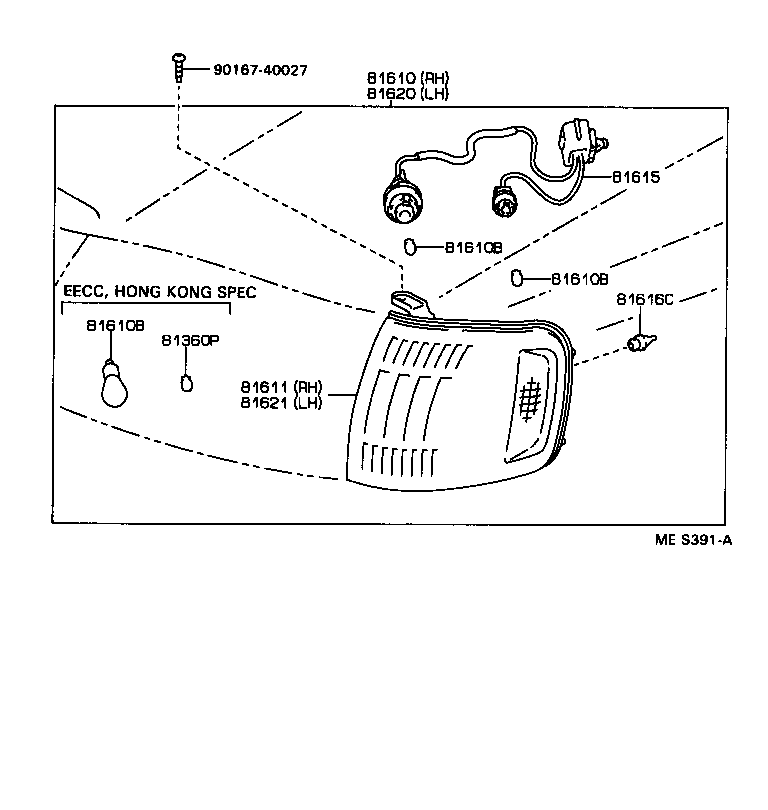  CROWN |  FRONT CLEARANCE LAMP