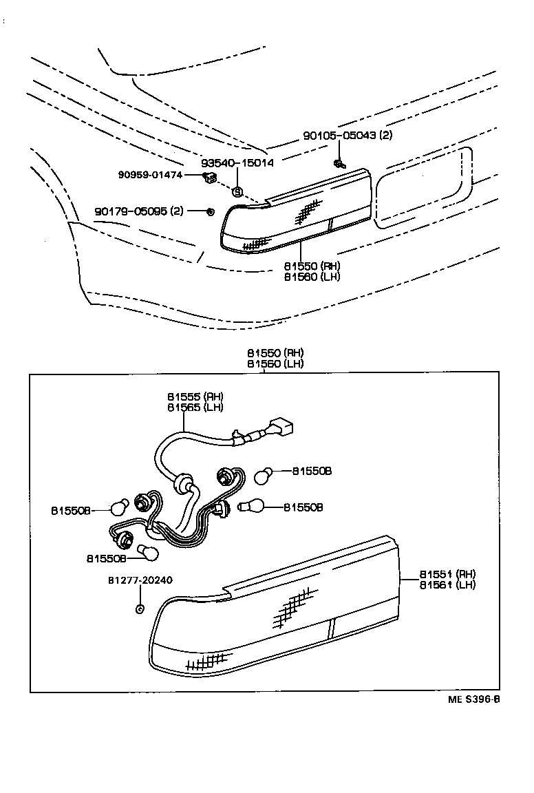  CROWN |  REAR COMBINATION LAMP