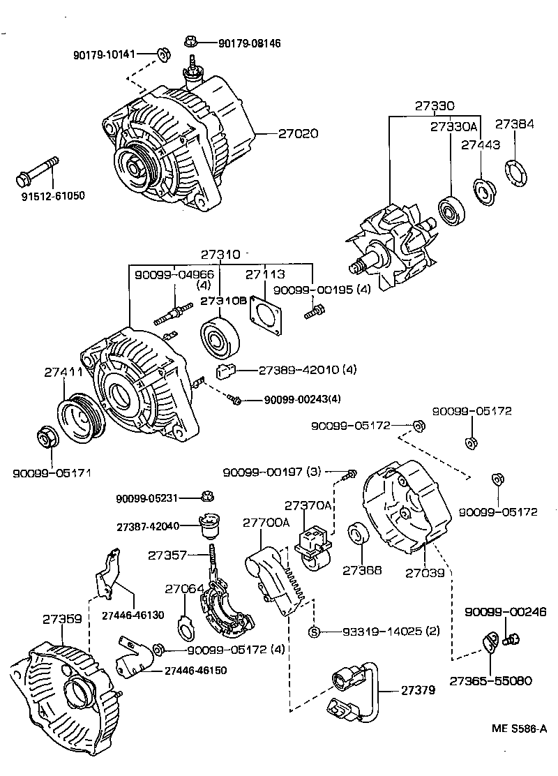  CROWN |  ALTERNATOR