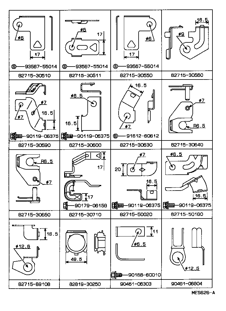  CROWN |  WIRING CLAMP