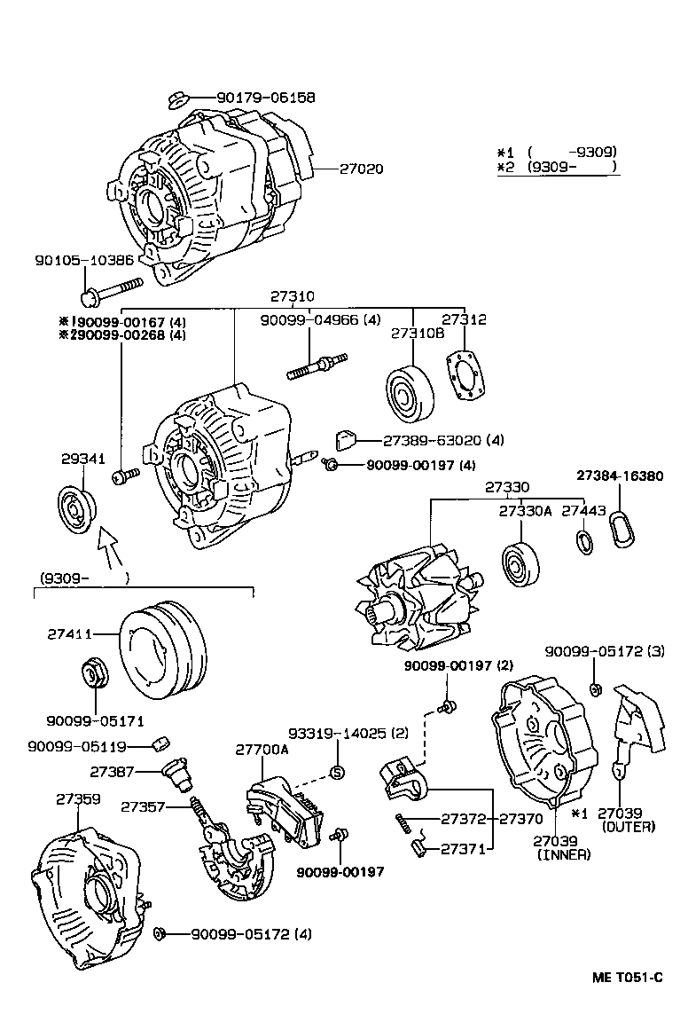  LITEACE VAN WAGON |  ALTERNATOR