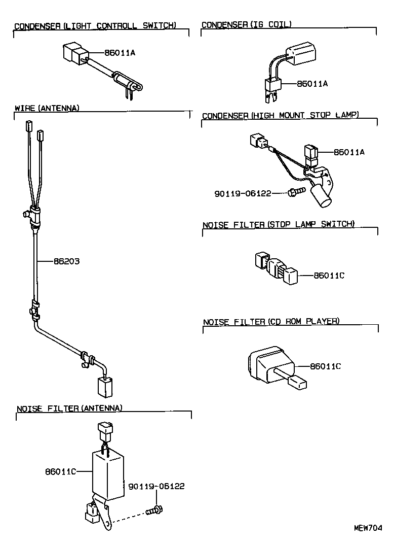  CROWN |  RADIO RECEIVER AMPLIFIER CONDENSER