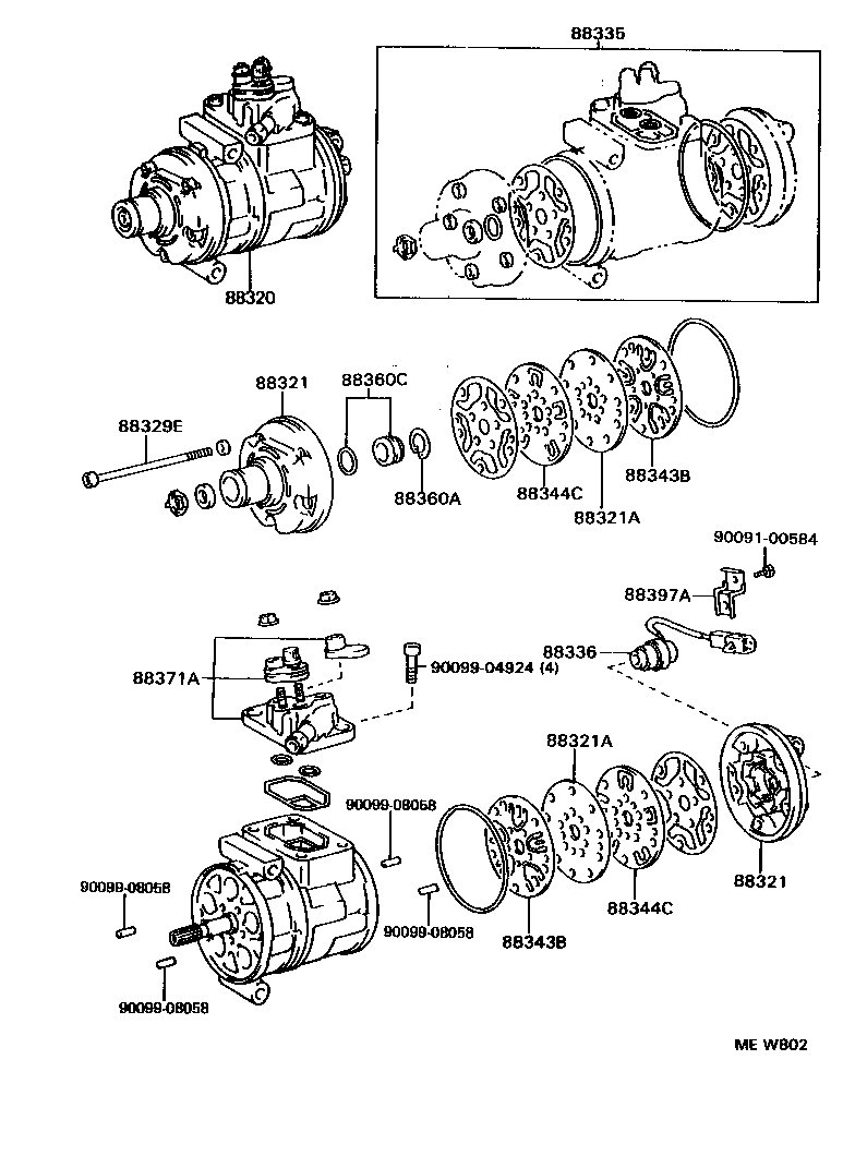  CROWN |  HEATING AIR CONDITIONING COMPRESSOR