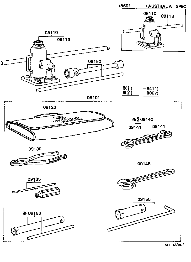  HEAVY DUTY TRUCK |  STANDARD TOOL