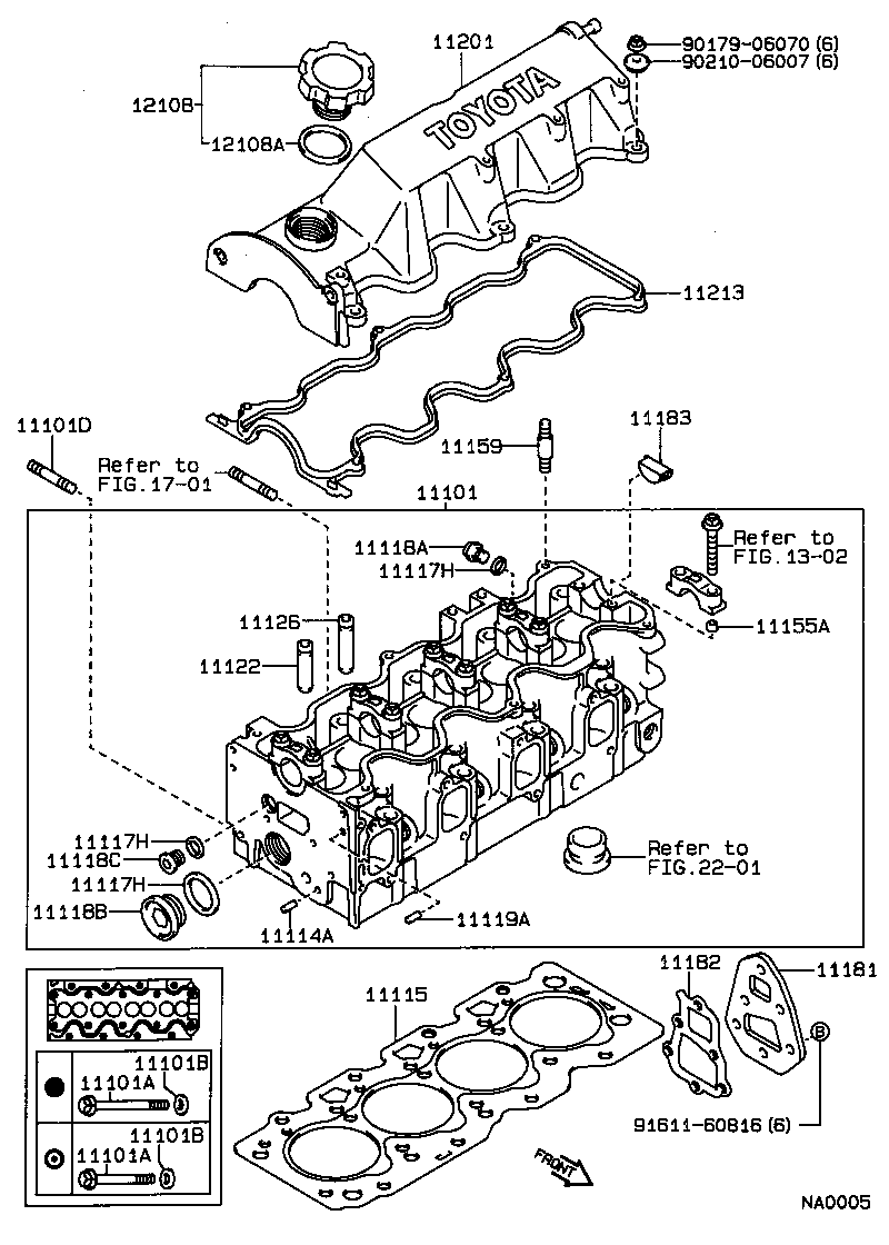  COROLLA |  CYLINDER HEAD