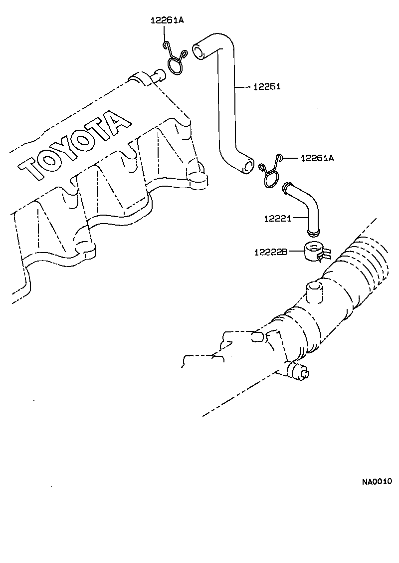  COROLLA |  VENTILATION HOSE