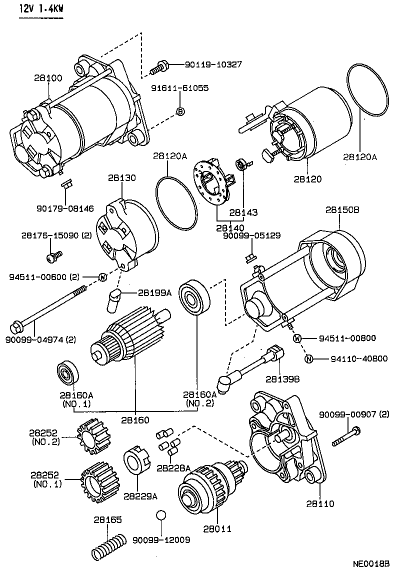  COROLLA |  STARTER