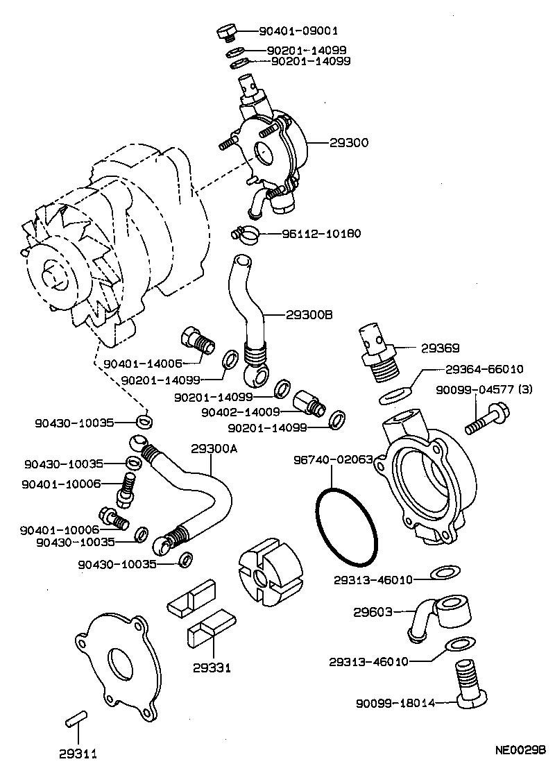  COROLLA |  VACUUM PUMP