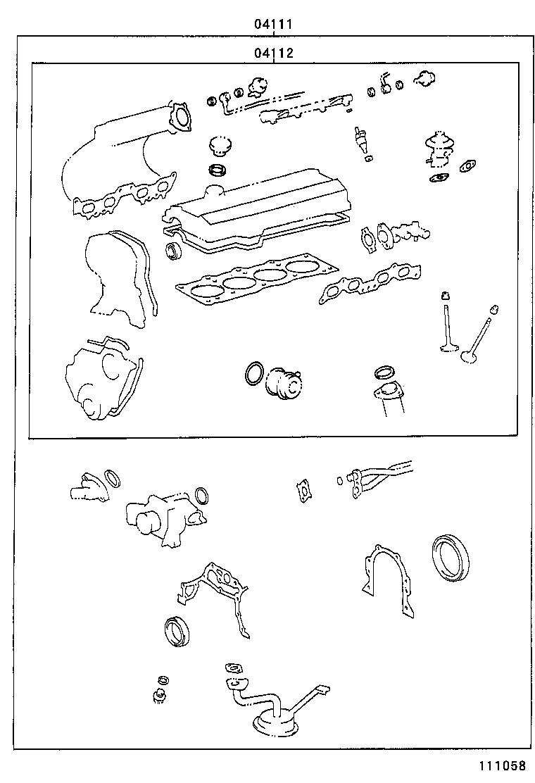  PICNIC |  ENGINE OVERHAUL GASKET KIT