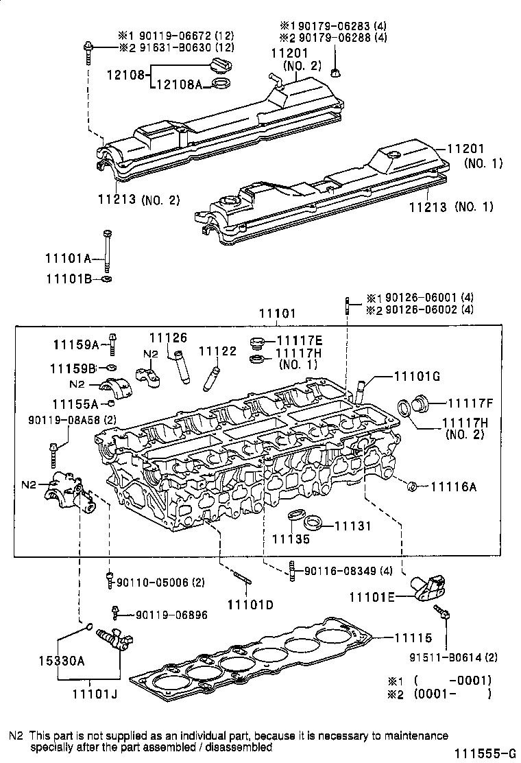  CROWN |  CYLINDER HEAD